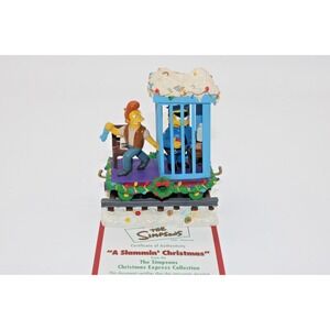Simpsons Christmas Express "A SLAMMIN' CHRISTMAS" CoA #2917 Snake & Chief Wiggum